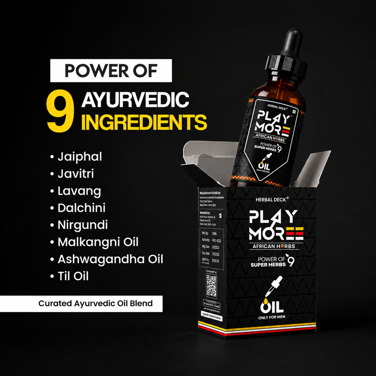 Play Moree African Oil for Daily Energy Boost